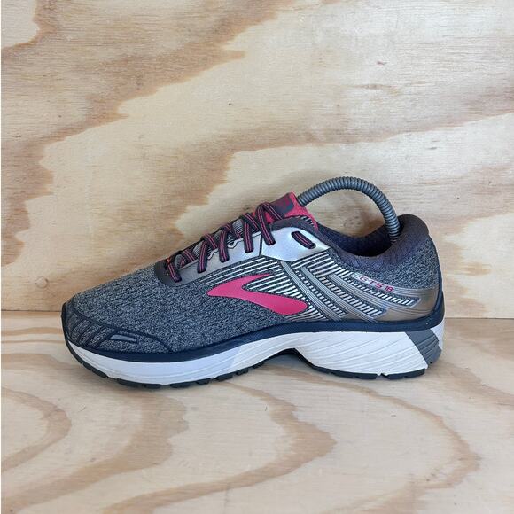 Brooks -Adrenaline GTS 18 -Running Shoes -Gray -Women's -9(D) Wide - 1202681D079 - Picture 4 of 9